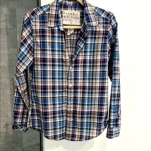 Frank & Eileen Multicolor Plaid Button Down “Barry” Shirt
